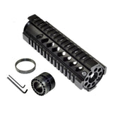 TACPOOL Enhanced AR-15 Free-Float Quad Rail Handguard 4/ 7/ 10/ 12 Inch
