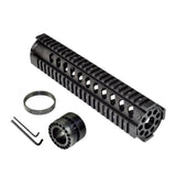TACPOOL Enhanced AR-15 Free-Float Quad Rail Handguard 4/ 7/ 10/ 12 Inch