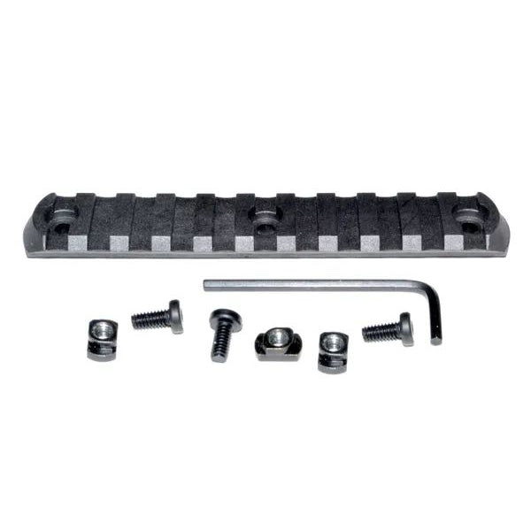 M-lok to Picatinny Adapter Rail, Polymer, Choose 3, 5, 7, 9 or 11 Slots