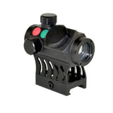 Presma® Red Hawk Series Compact Reflex Dot Scope with Integrated High Profile Riser Mount