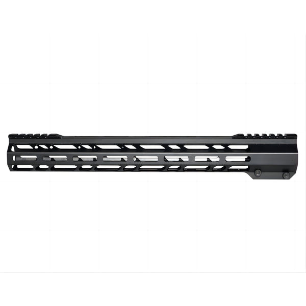 M-lok Split Top Rail Free Float Handguard For AR-15 .223 5.56, Slim & Lightweight - Choose From 4.6" 7" 10" 13" 15" 17" or 19.5"