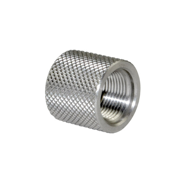 TACPOOL 9mm Barrel Thread Protector Nut for 1/2"x36 Muzzle Threading, 0.712"