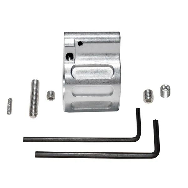 0.750" Adjustable Gas Block For AR-15 0.750" Barrel, Stainless Steel