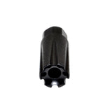 TACPOOL Competition Grade Muzzle Brake Recoil Compensator with Black Knurled Phosphate finish