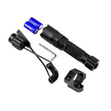 Tactical LEDFlashlight With Keymod Ring & Remote Pressure Switch, 260 Lumens
