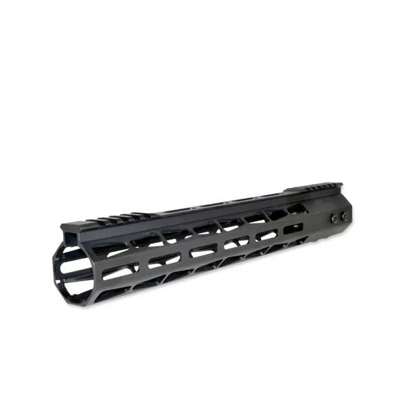 13"/ 15"/ 17" M-lok Split Top Rail Free Float Handguard For AR-15, Id 1.44", 12.7oz, Fits 223 / 5.56, Black