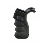 AR Style Fixed Polymer Pistol Rear Grip, Beavertail Designed with Storage