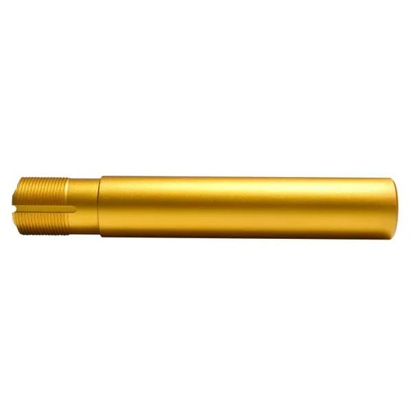 AR-15 Pistol Buffer Tube W/ Sling Swivel Qr Hole, Aluminum, 1.25" od, Silver / Red / Blue / Golden