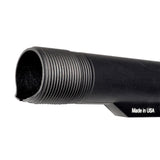 TACPOOL Mil Spec AR-15 6 Position  Buffer Tube, Aluminum Black, Made in USA