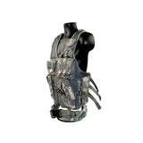 TACPOOL Tactical Multi Function Molle Plate Hunting Vest Black / Tan / Green Camo