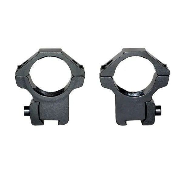 Dovetail 1" Medium Profile Scope Rings For Dovetail System (airgun Or .22)