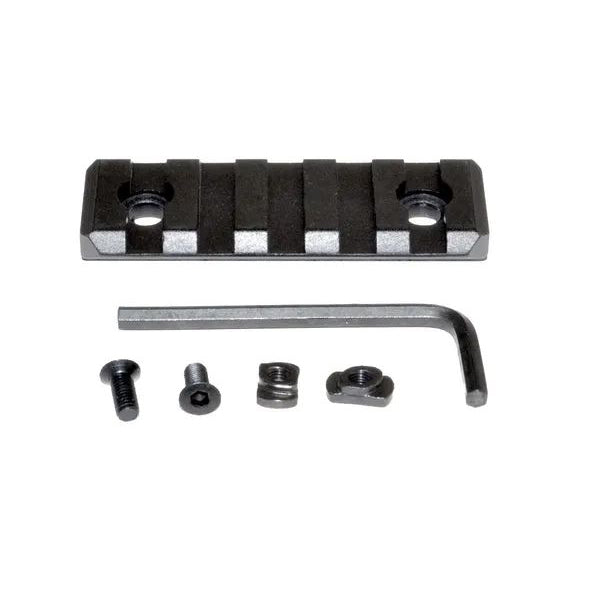 M-lok to Picatinny Adapter Rail Kit (black) For Mlok Handguard Rails - 1 X 5 Slot, 1 X 7 Slot, 1 X 9 Slot, 1 X 11 Slot, 1 X 13 Slot