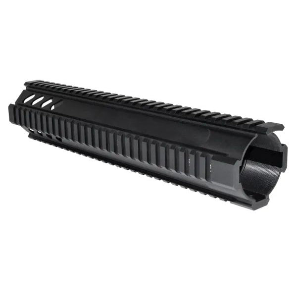 12" Free Float Quad Rail Handguard Forend W/ Extended Top Rail For AR-15 .223/5.56- Picatinny