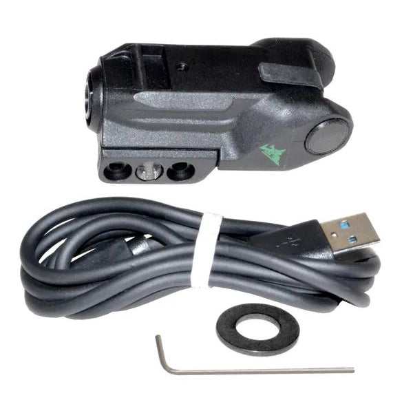Compact Green Laser For Handgun Pistol Rail, Auto On & On/off Switch, Usb Type C Re-chargeable
