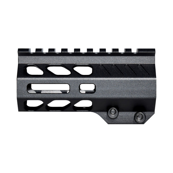 M-lok Split Top Rail Free Float Handguard For AR-15 .223 5.56, Slim & Lightweight - Choose From 4.6" 7" 10" 13" 15" 17" or 19.5"