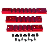 M-lok to Picatinny Adapter Rail Kit (black) for Mlok Handguard Rails - 2 X 5 Slot, 1 X 7 Slot