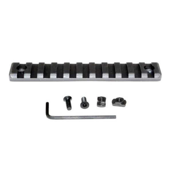 M-lok to Picatinny Adapter Rail Kit (black) For Mlok Handguard Rails - 1 X 5 Slot, 1 X 7 Slot, 1 X 9 Slot, 1 X 11 Slot, 1 X 13 Slot