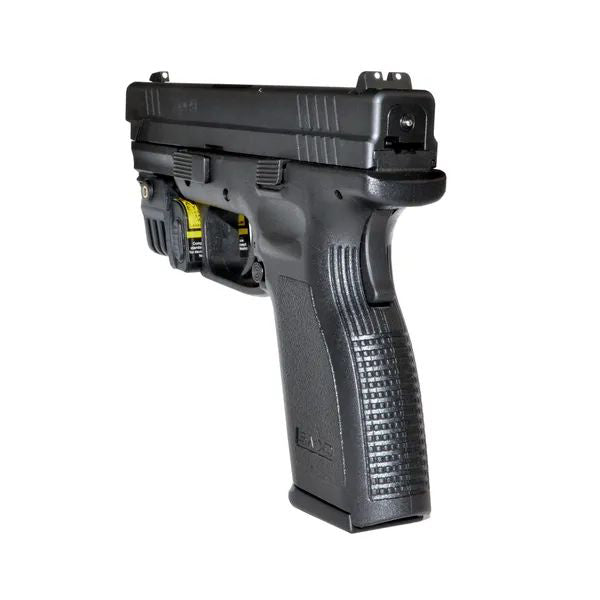 Sniper Grunt Handgun Pistol Compact Green Laser Sight For Picatinny Rail, With Ambidextrous On/off Switch