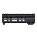 M-lok Split Top Rail Free Float Handguard For AR-15 .223 5.56, Slim & Lightweight - Choose From 4.6" 7" 10" 13" 15" 17" or 19.5"