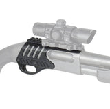 TACPOOL Remington 870 12 gauge Shotgun Low Profile Side Saddle Mount