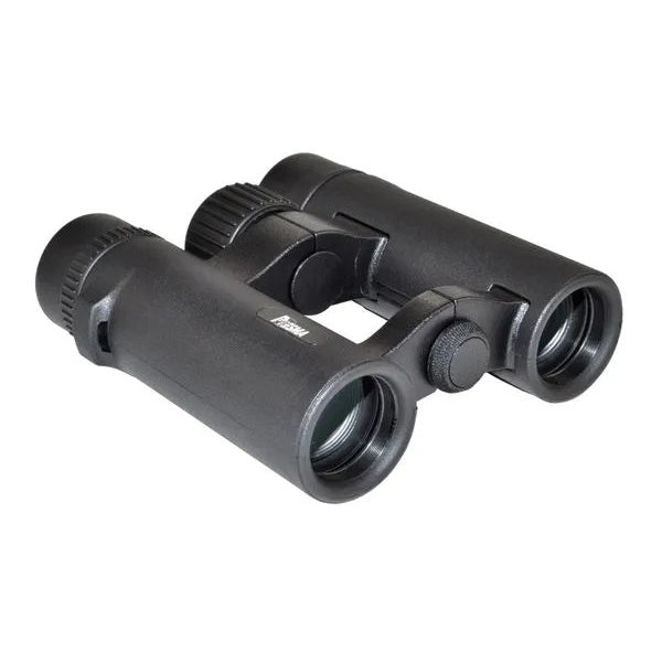 Presma 10x34 Roof Prism Binoculars W/ Clear Glass, Carry Case, Caps, Straps