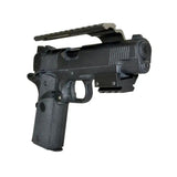 Pistol Handgun Top Rail Mount For Laser Or Red Dot Sight, Aluminum